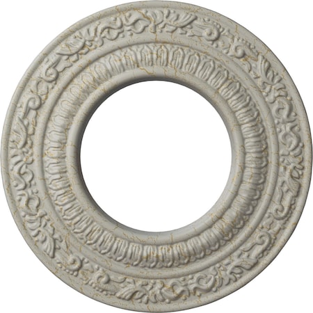 Andrea Ceiling Medallion (Fits Canopies Up To 4 1/8), 8 1/8OD X 4 1/8ID X 1/2P